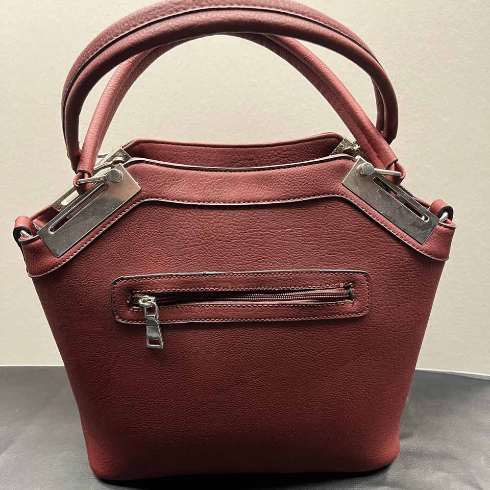 Wine color purse - brand new with tags - 3 purses in one